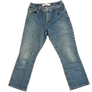 LEVI'S Women’s 550 Relaxed Boot Cut Denim Jeans Medium Wash Size 10S